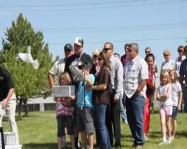 Dove Release memorial Fort Myers